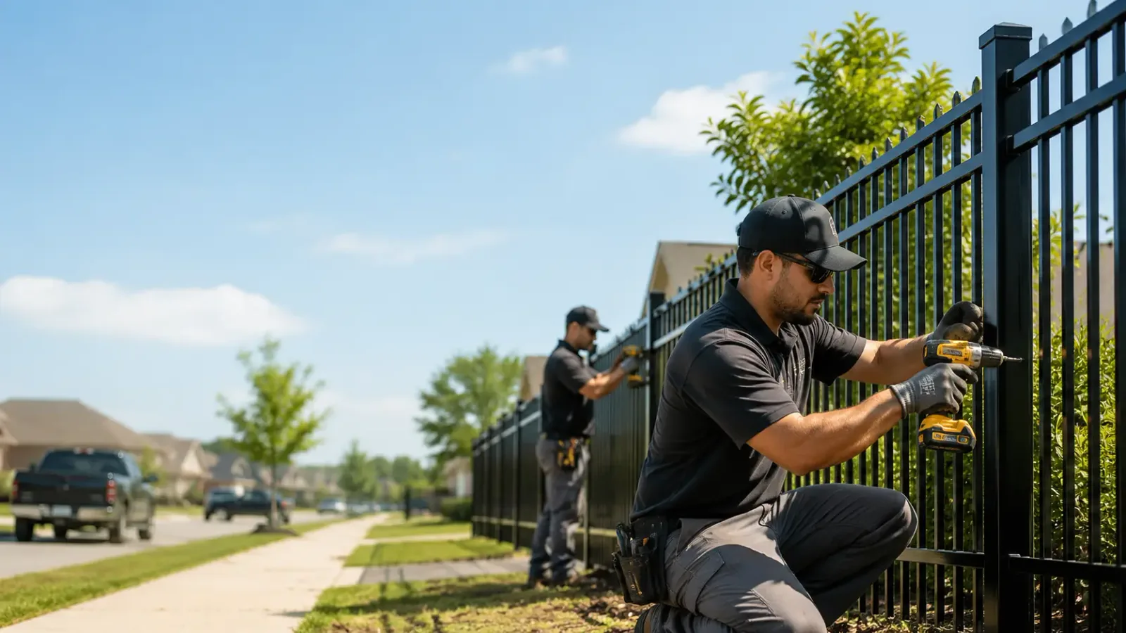 Metal Fence Installation in Maywood, NE